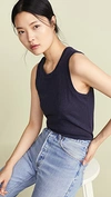 Goldie Crew Tank In Navy