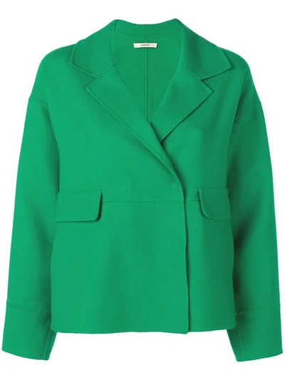 Odeeh Double Face Jacket In Green