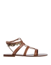 Dior Sandals In Brown