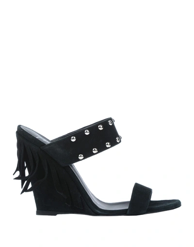 Giuseppe Zanotti Sandals In Black
