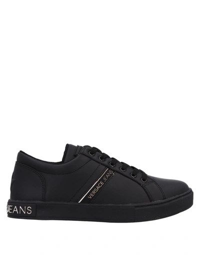 Versace Jeans Sneakers In Black