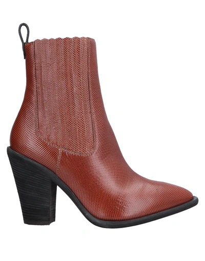 Giuseppe Zanotti Ankle Boot In Brown