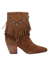 Belle By Sigerson Morrison Ankle Boot In Camel