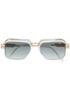Cazal Oversized Frame Sunglasses In Gold