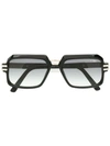 Cazal Oversized Frame Sunglasses In Black