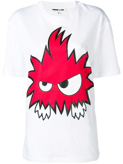 Mcq By Alexander Mcqueen Monster T In White