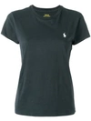 Polo Ralph Lauren Slim-fit Logo T-shirt In Blue