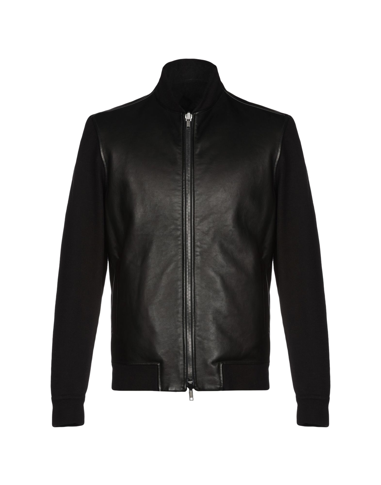 Salvatore Santoro Leather Jacket In Black | ModeSens