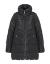 Geospirit Down Jacket In Black