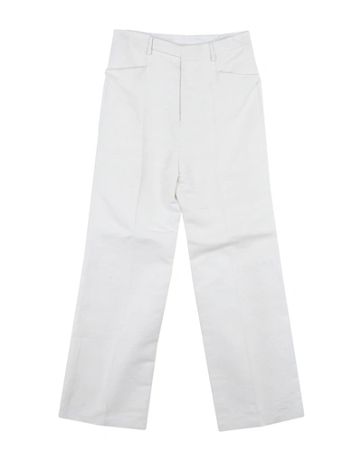 Rick Owens Casual Pants In Ivory