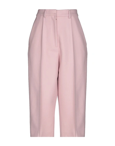 Rochas Cropped Pants & Culottes In Pink