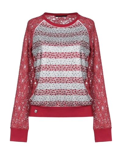 Philipp Plein Sweatshirts In Red