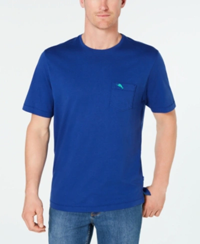 Tommy Bahama 'new Bali Sky' Original Fit Crewneck Pocket T-shirt In Dark Cobalt