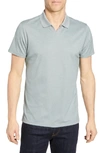 Robert Barakett Casey Johnny Collar Polo In Green Mint