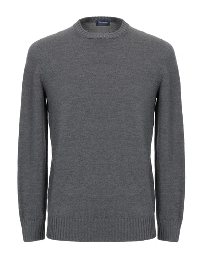 Drumohr Sweaters In Grey