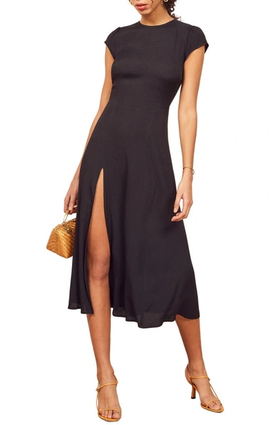 Reformation Gavin Dress In Black