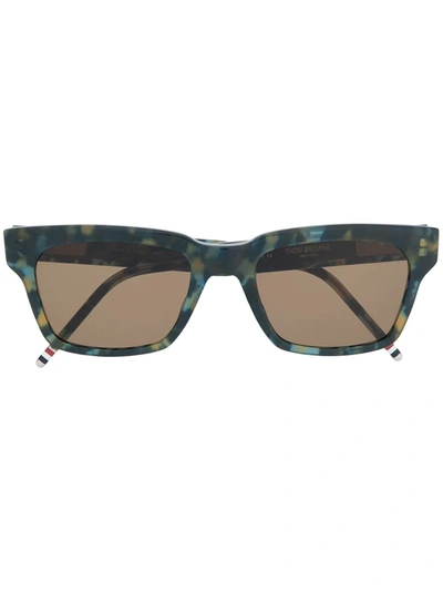 Thom Browne X Dita Tortoise Sunglasses In Multicolor