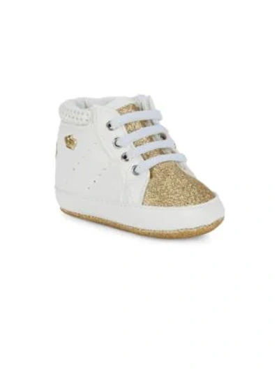 Juicy Couture Baby Girl's Glitter High-top Sneakers In White