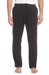 Ugg Wyatt Jersey Sleep Pants In Black