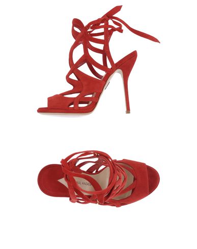 Paul Andrew Sandals In Red | ModeSens