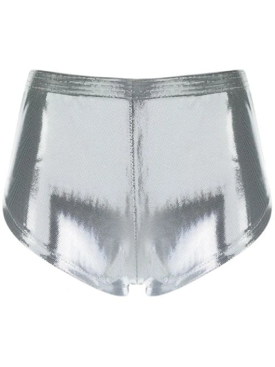 Adriana Degreas Metallic Shorts