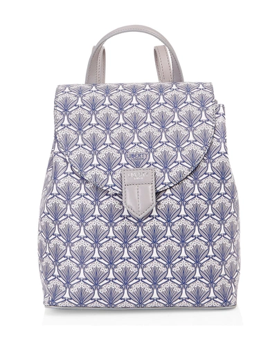 Liberty London Iphis Canvas Backpack In Gray