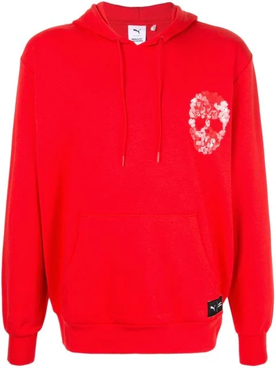 Puma X Bradley Theodore Hooded Sweatshirt In Red