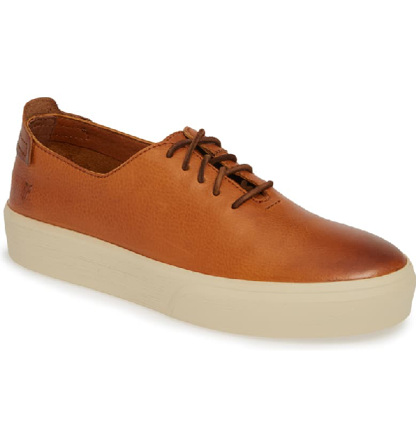 frye beacon leather sneaker