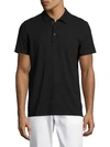 Michael Kors Bryant Polo Shirt In Black