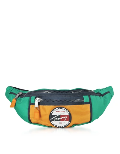 Tommy Hilfiger The Heritage Aqua Fabric Belt Bag