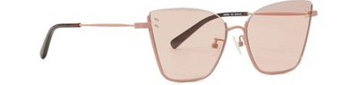 Stella Mccartney Stella Essentials Sunglasses In 8955-nude-nude-pink