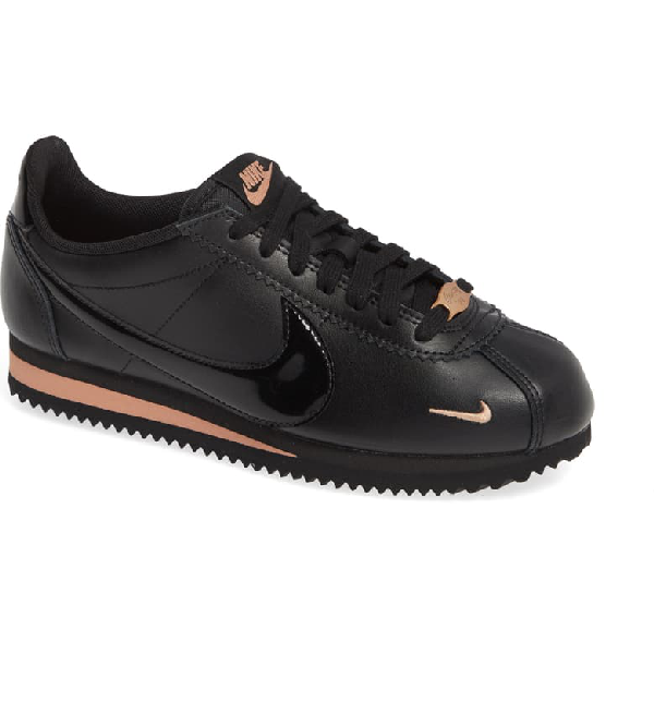 cortez black and rose gold