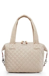 Mz Wallace Medium Sutton Bag In Mushroom