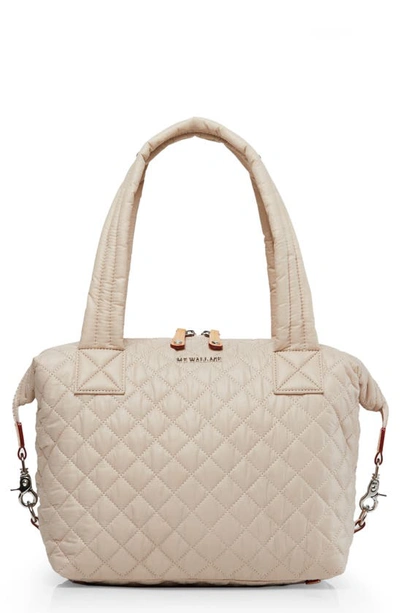 Mz Wallace Medium Sutton Bag In Mushroom