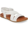 Sheridan Mia Barie Slingback Sandal In White Leather