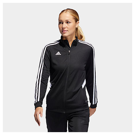 adidas women's essentials tricot track jacket