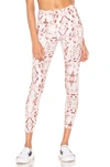 Varley Laidlaw Tight In Pink. In Rose Snake