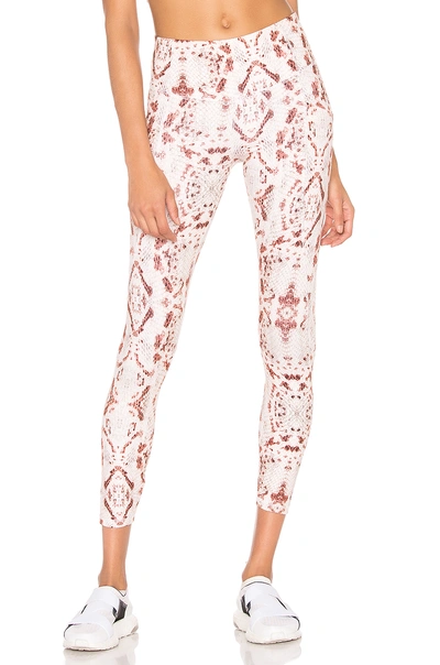 Varley Laidlaw Tight In Pink. In Rose Snake