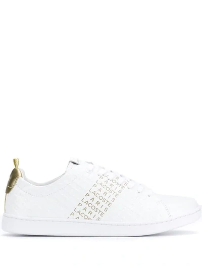 Lacoste Carnaby Evo Sneakers In White