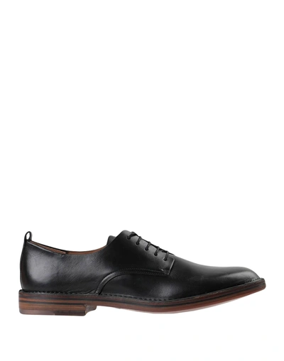 Buttero Lace-up Shoes In Black