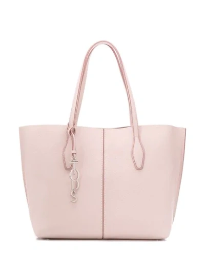 Tod's Classic Tote Bag In Pink