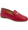 Michael Michael Kors Charlton Convertible Loafer In Red Nappa Leather