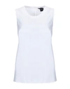 Armani Exchange Tops In White