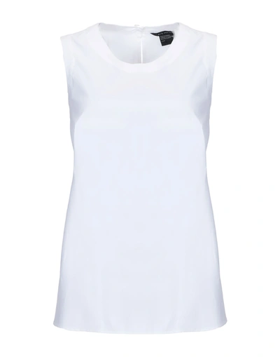 Armani Exchange Tops In White
