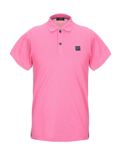 Paul & Shark Polo衫 In Pink