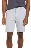 Joe's Brixton Trim Fit Straight Leg Shorts In Grey Dawn