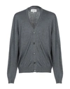 Maison Margiela Cardigan In Slate Blue