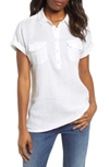 Tommy Bahama Sea Spray Linen Shirt In White