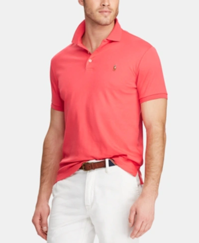 Polo Ralph Lauren Men's Classic Fit Soft Touch Polo In Cactus Flower