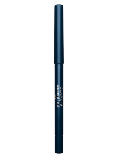 Clarins Waterproof Eye Liner Pencil In 03 Blue